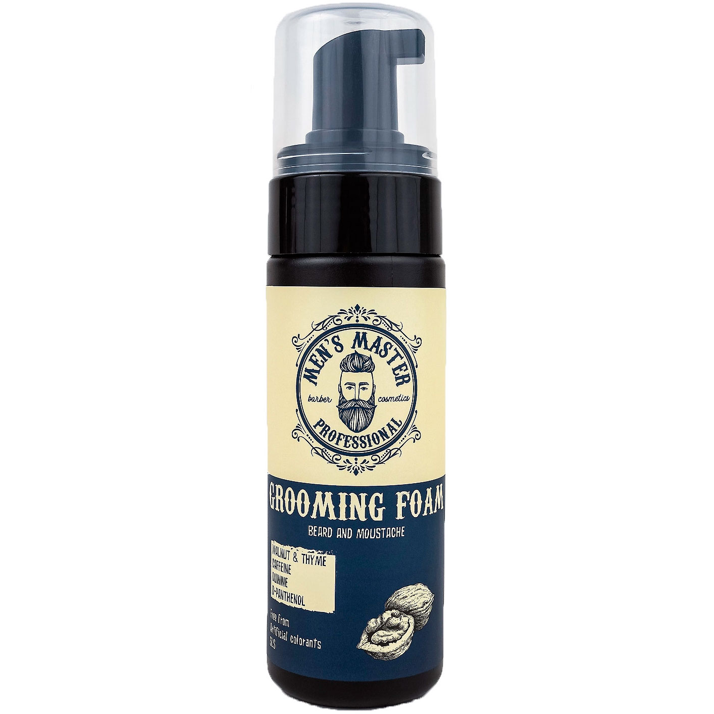 Men's Master Professional Barberskum Grooming Foam Beard & Moustache 150 ml