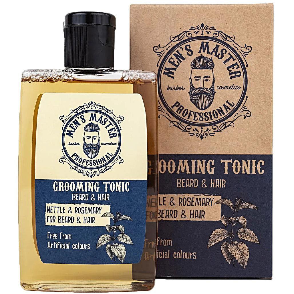 Men's Master Grooming Tonic für Haar und Bart, Nettle und Rosemary 120 ml