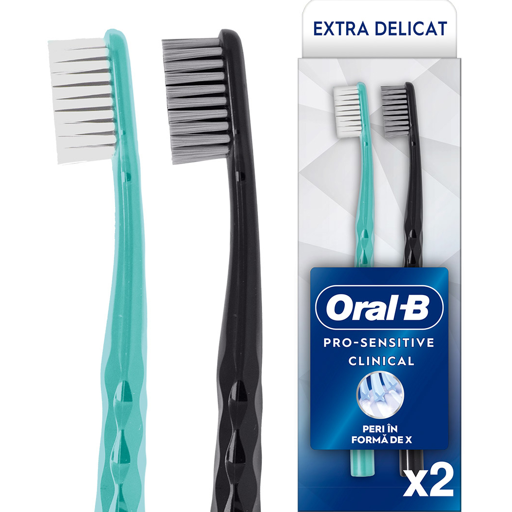 Oral-B Tandbørster 2 stk. Pro-Sensitive Clinical Extra Soft