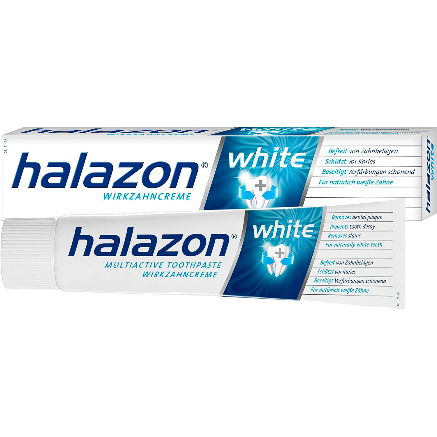 Whitening Zahnpasta für den täglichen Gebrauch HALAZON White 75 ml
