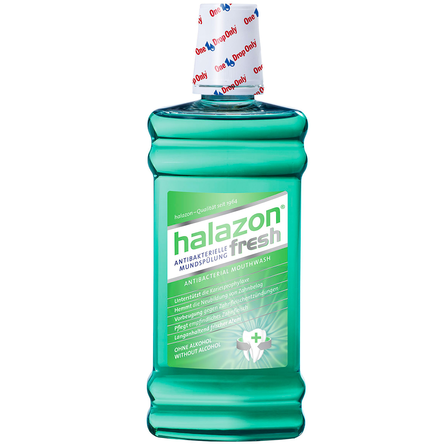 CPC Mundskyl HALAZON Fresh Fluor 500 ml - Halazon Mundskyl
