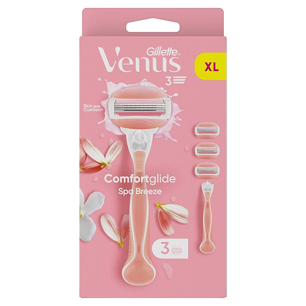 Gillette Venus Comfortglide Spa Breeze Rasierer Inkl. 3 Klingen