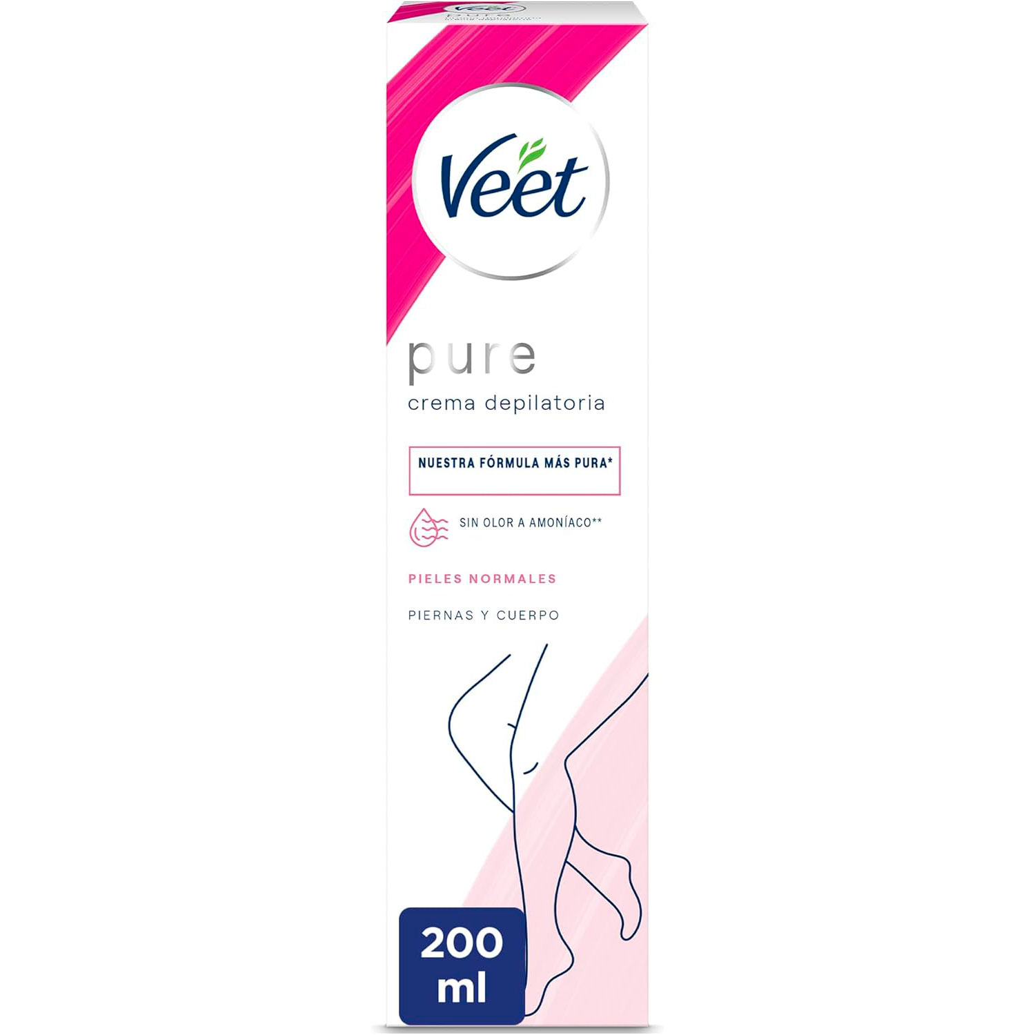 VEET Pure Haarentfernungscreme Normale Skin 200 ml