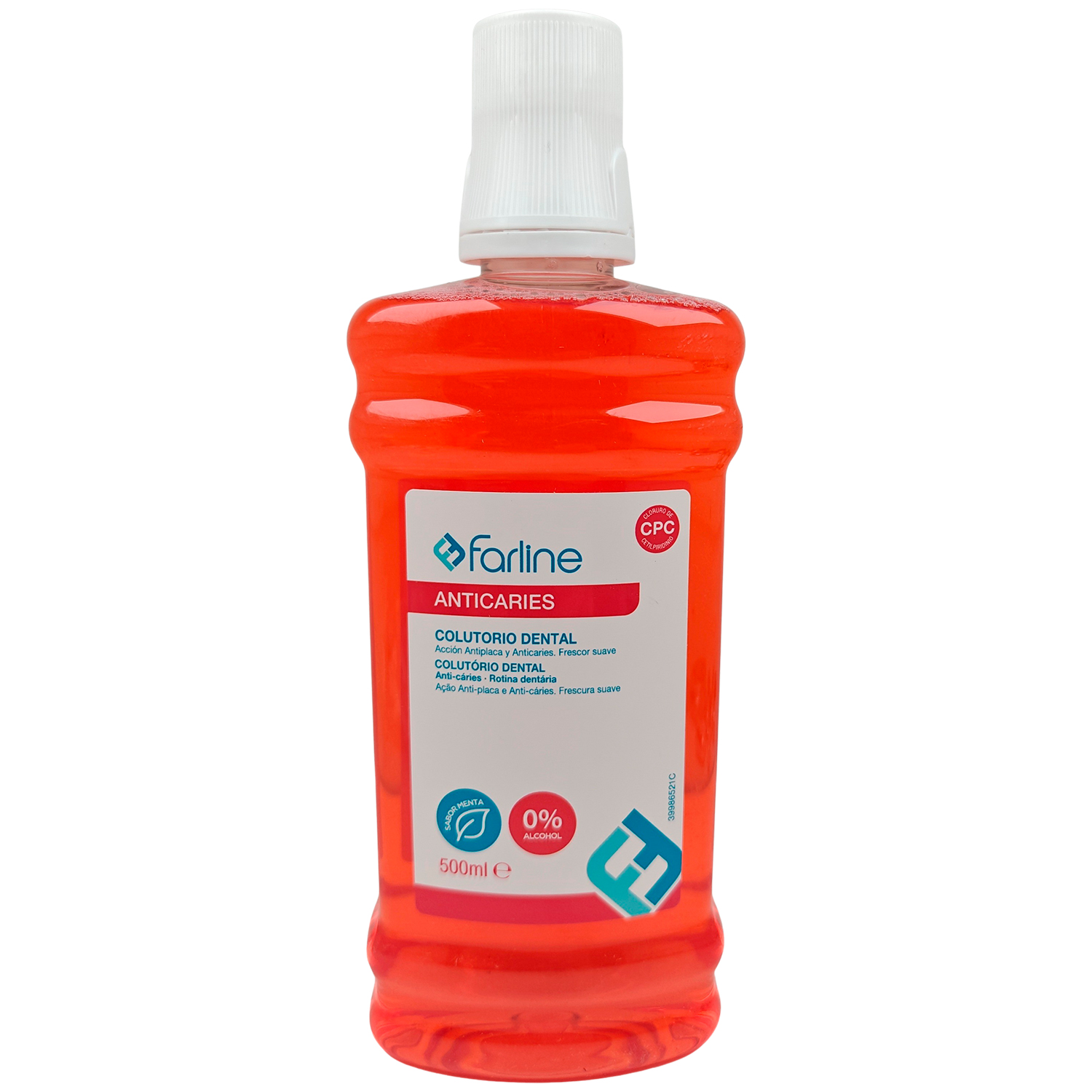 Alkoholfreie Mundspülung FARLINE AntiCaries 500ml