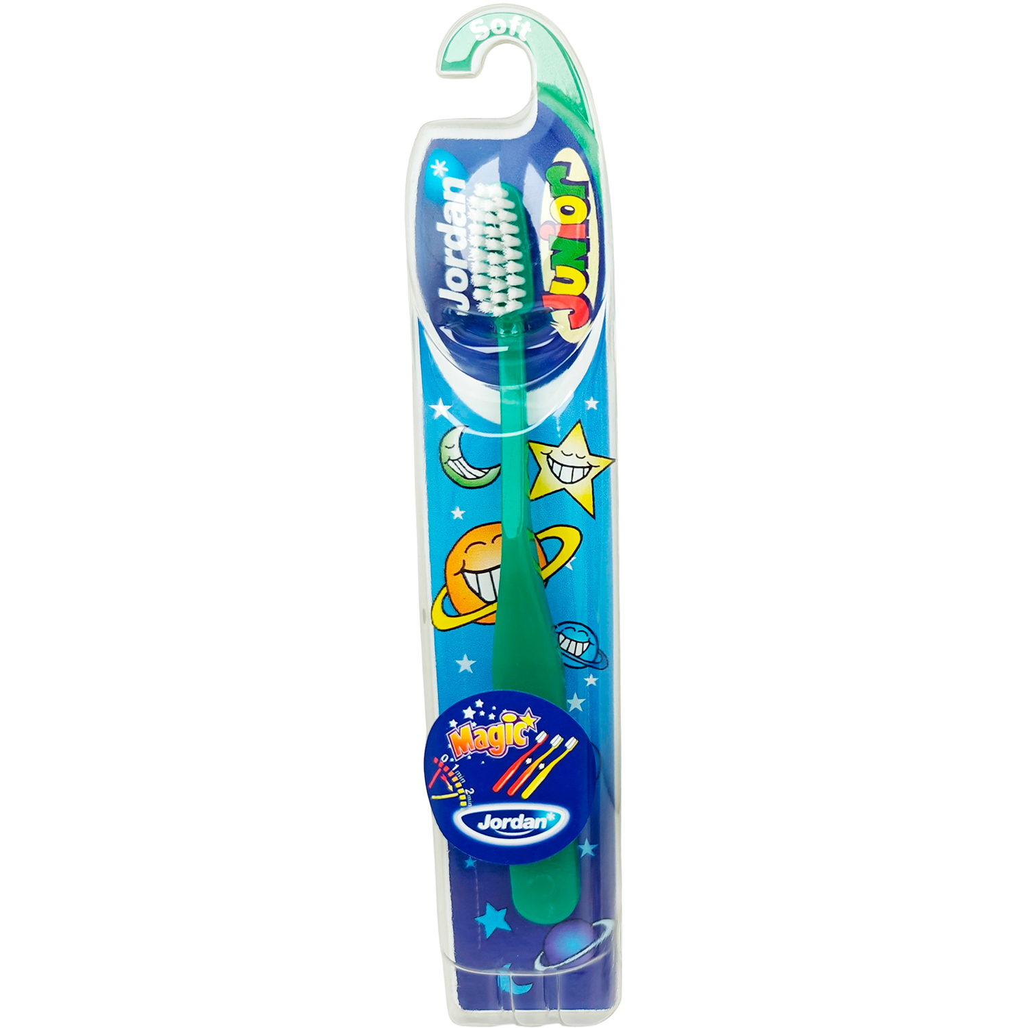 Kinderzahnbürste JORDAN Junior Magic 1 Stk. GRÜN