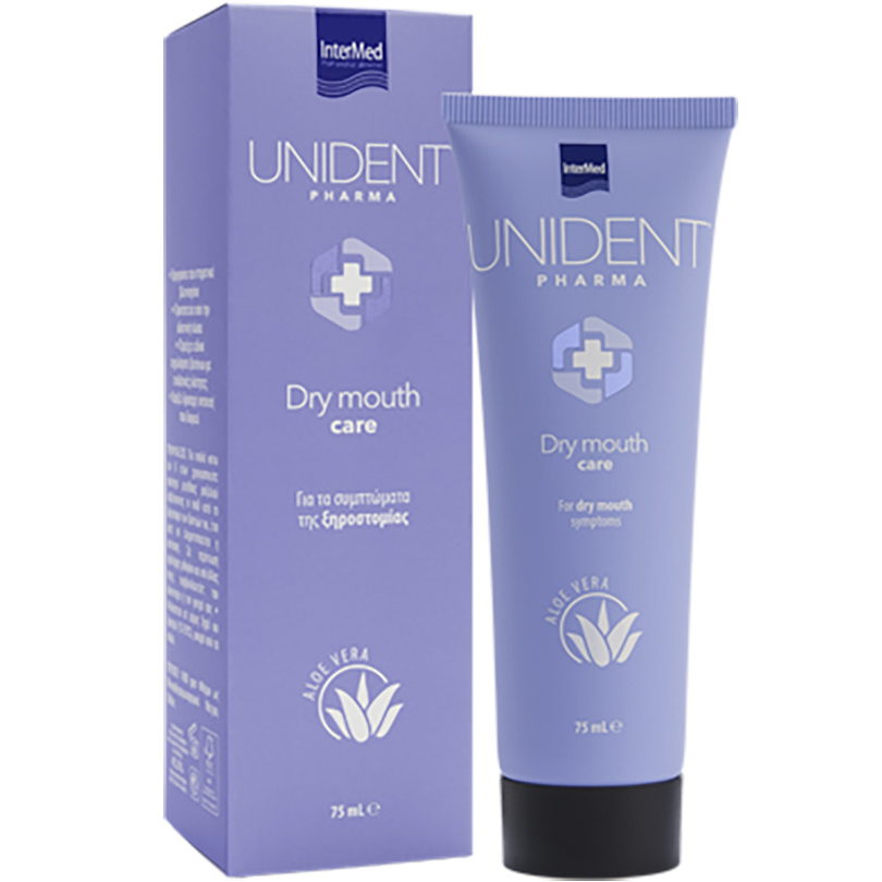 Tandpasta mod Mundtørhed UNIDENT Dry Mouth Care 75ml - Unident Pharma