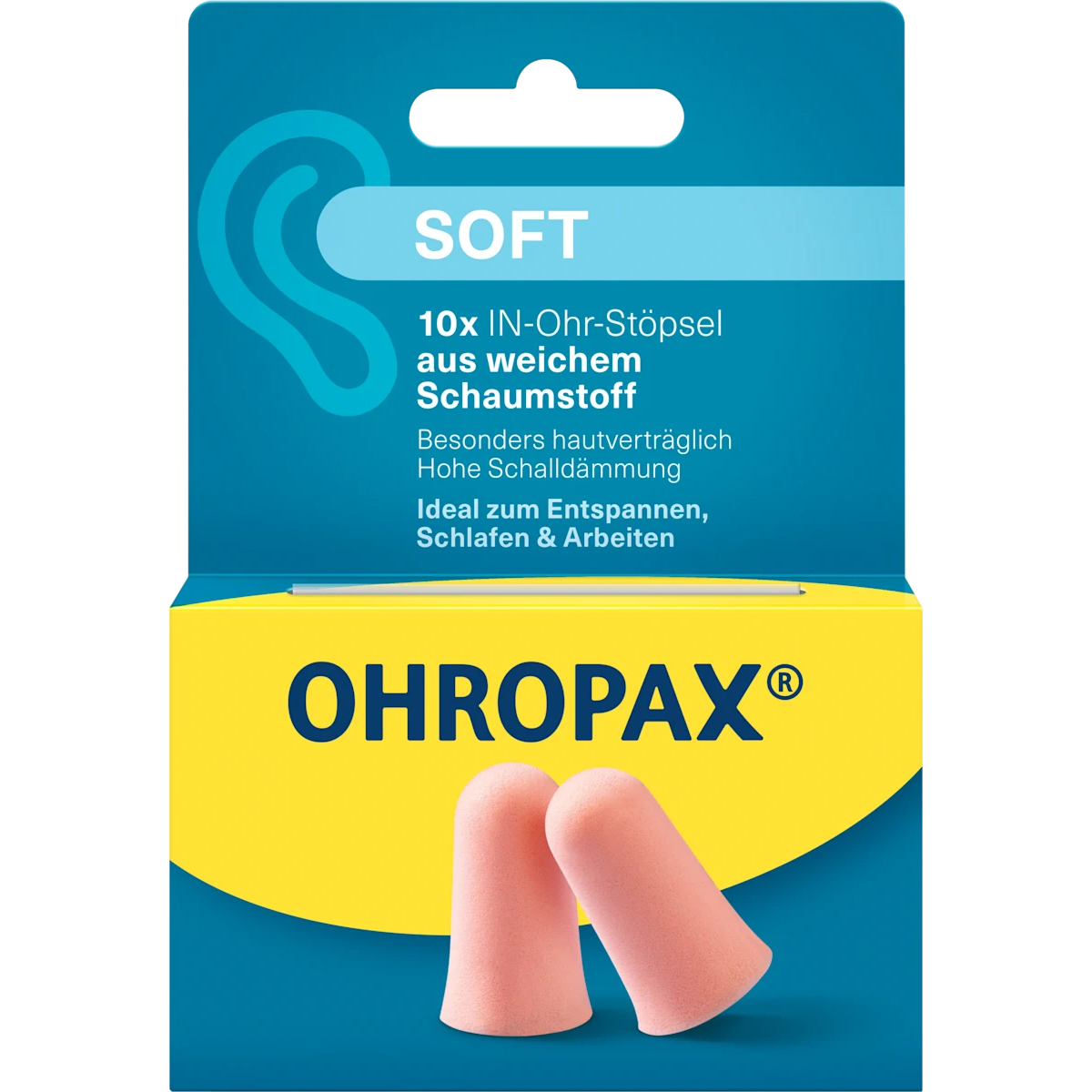 Ohropax Soft Ørepropper 10 stk.