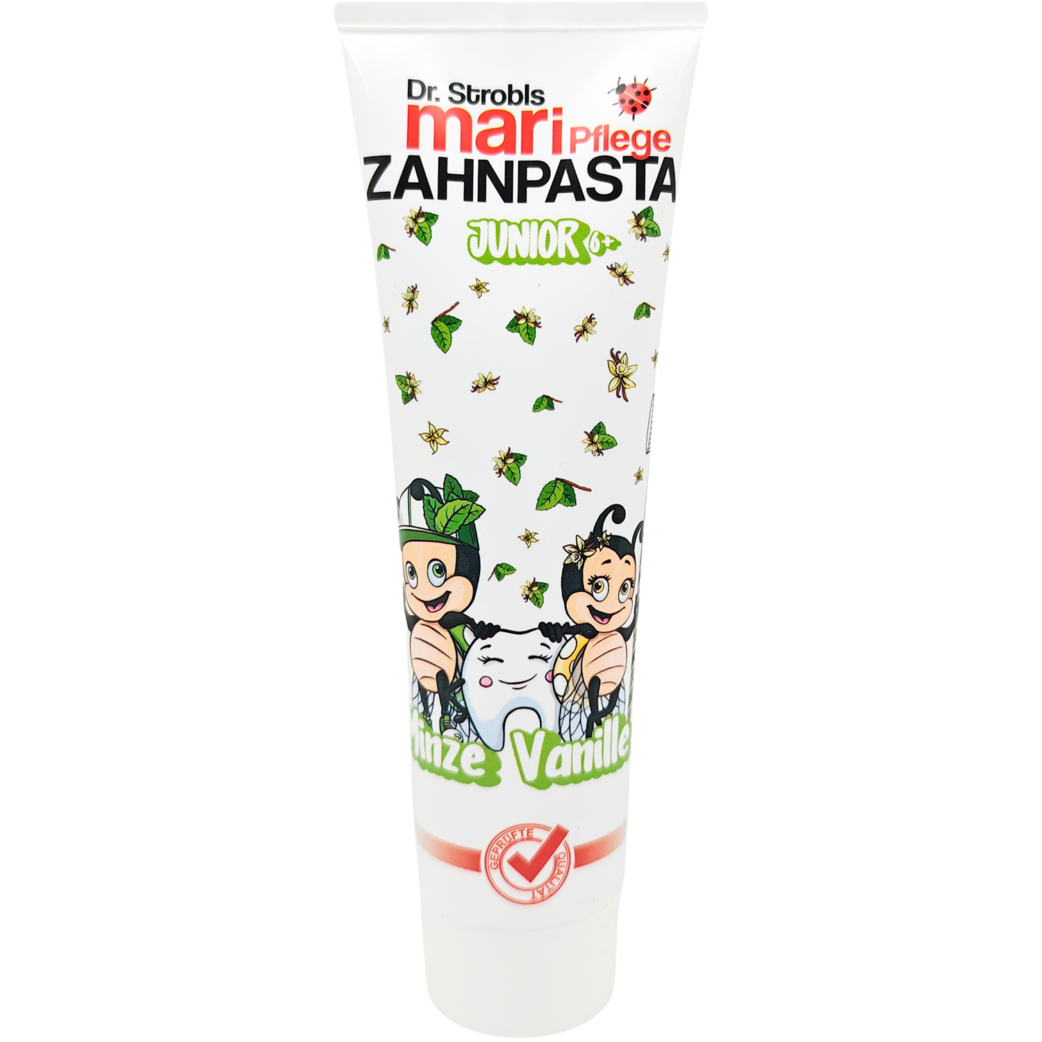 Børnetandpasta DR. STROBLS Junior Vanilla & Mint 100 ml.
