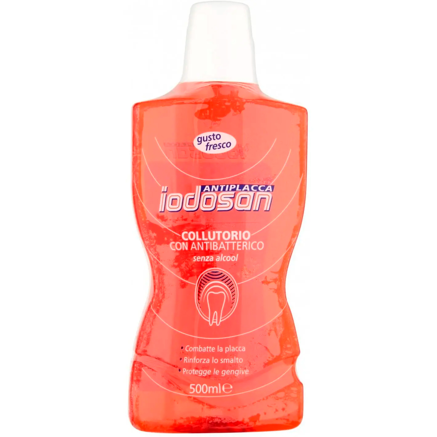 Alkoholfreie Mundspülung IODOSAN Antibakteriell 500 ml