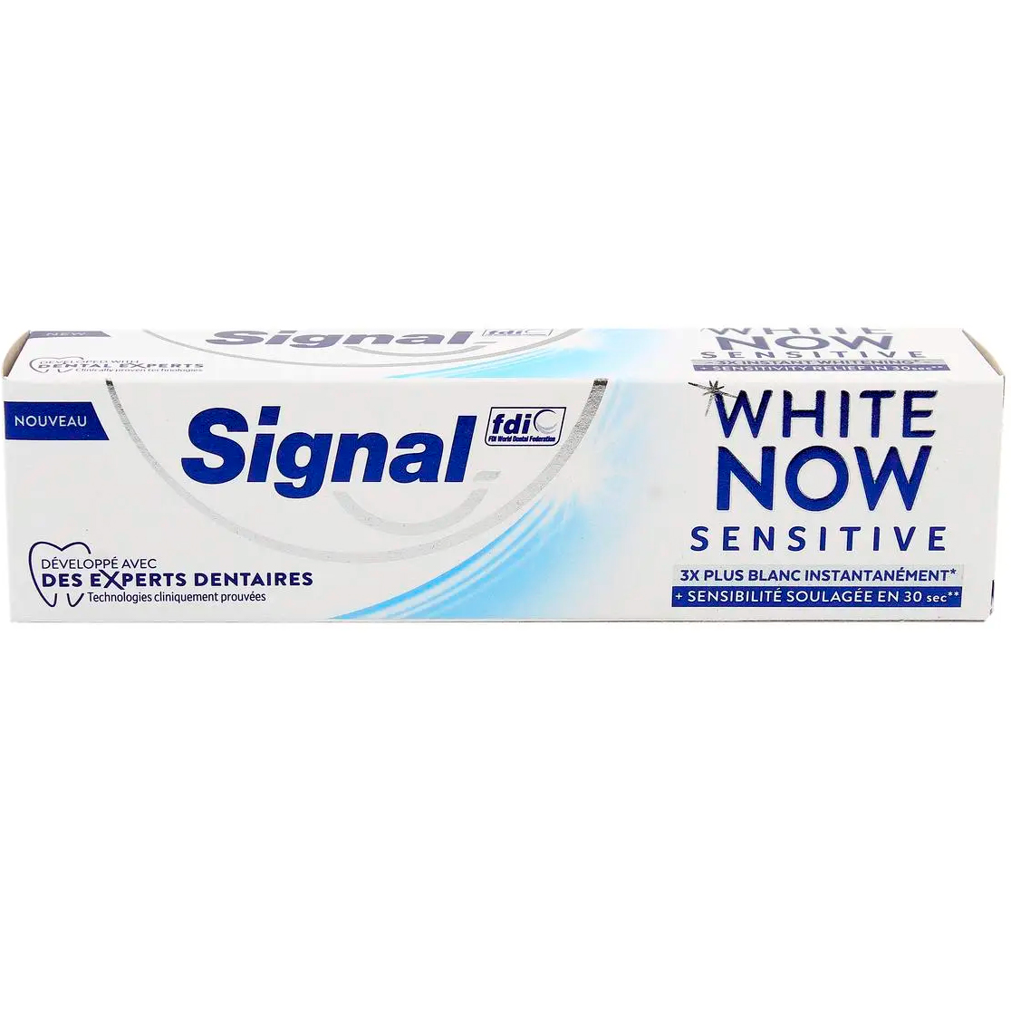 Zahnaufhellende Zahnpasta SIGNAL White Now Sensitive 75 ml