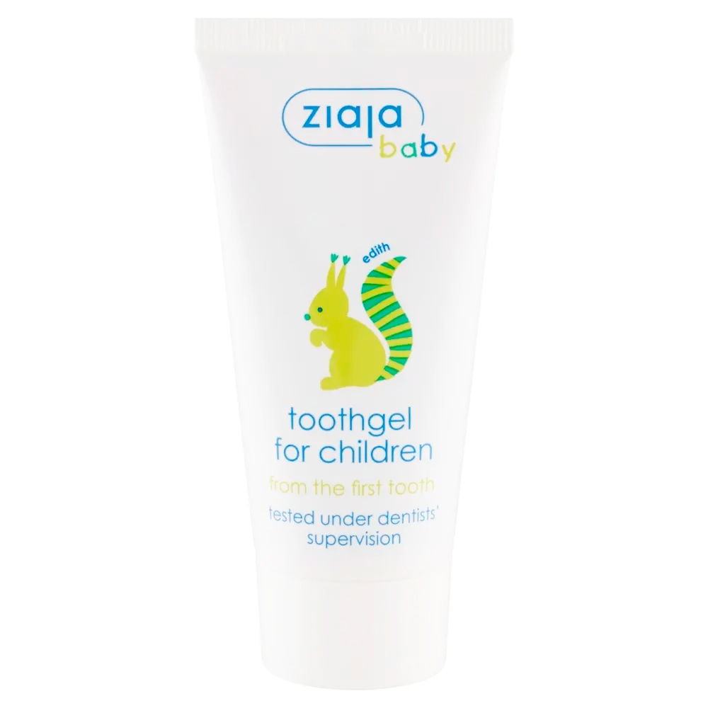 Børnepasta Gel ZIAJA First Tooth Cranberry 50ml