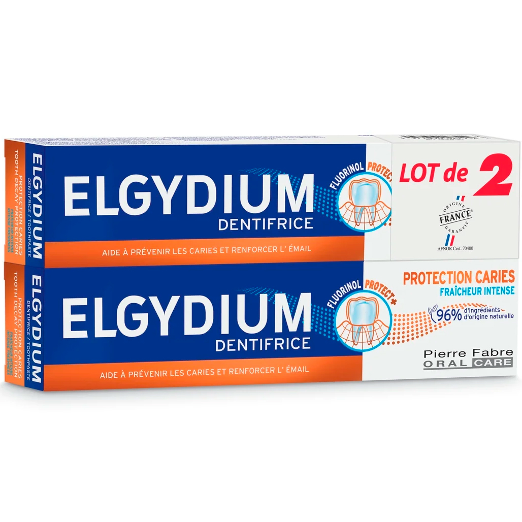 Fluorinol Zahnpasta ELGYDIUM Tooth 2 x Protection ml.