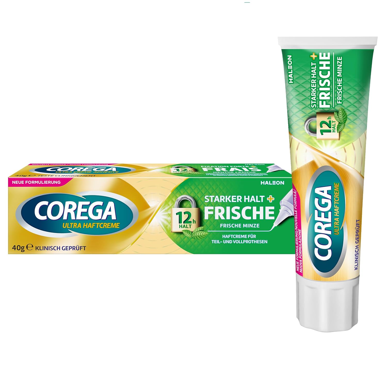 Prothesenkleber COREGA Ultra Strong Hold Fresh Mint 40g