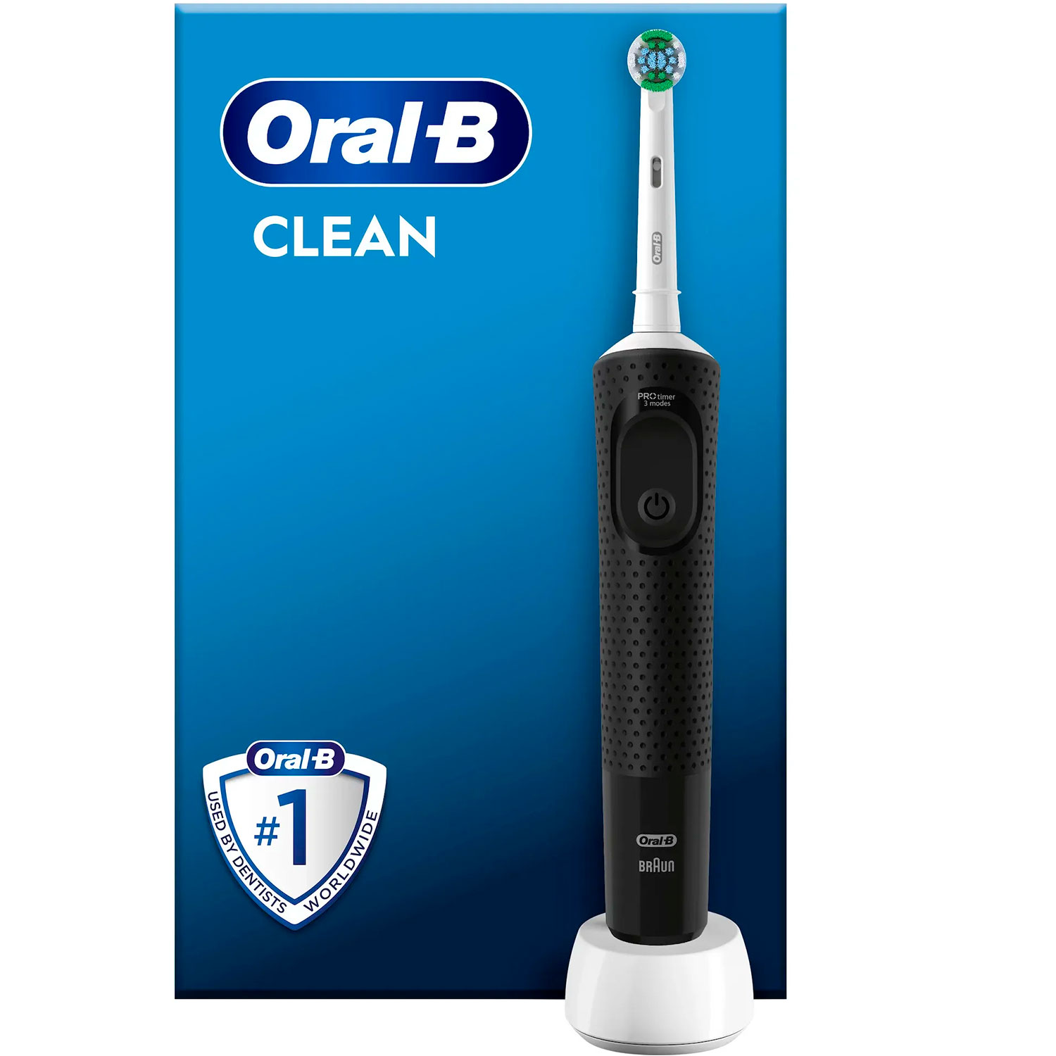 Oral-B Vitality Clean Pro CrossAction Elektrische Zahnbürste Black