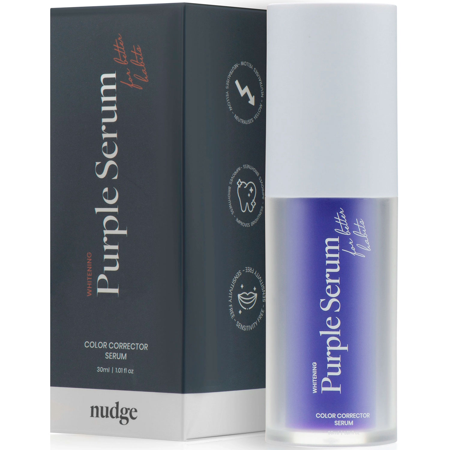 NUDGE Color Corrector Purple Teeth Whitening