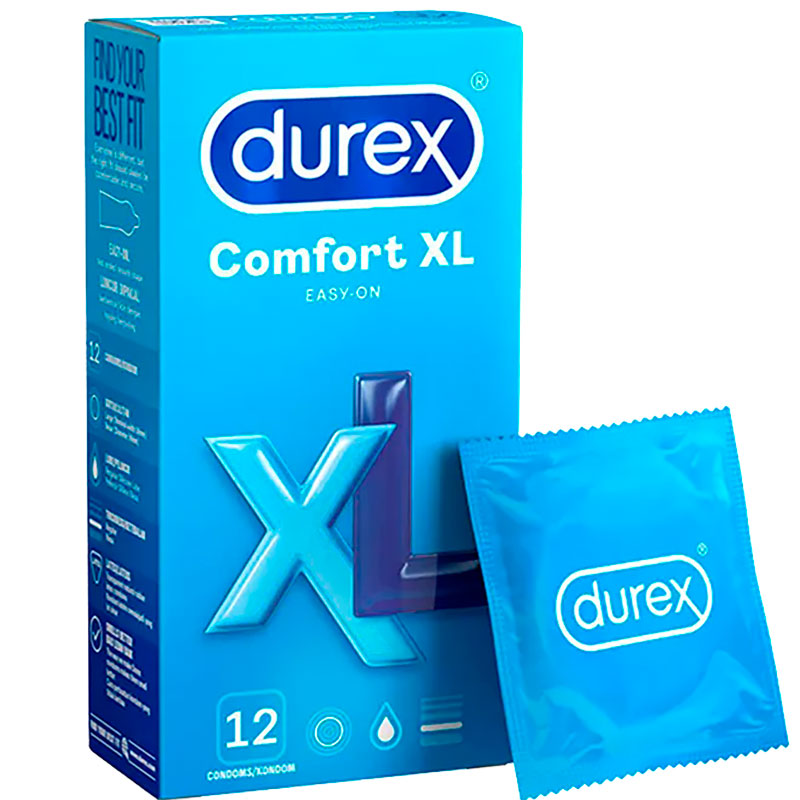 DUREX Comfort XL Kondomer 12 stk.