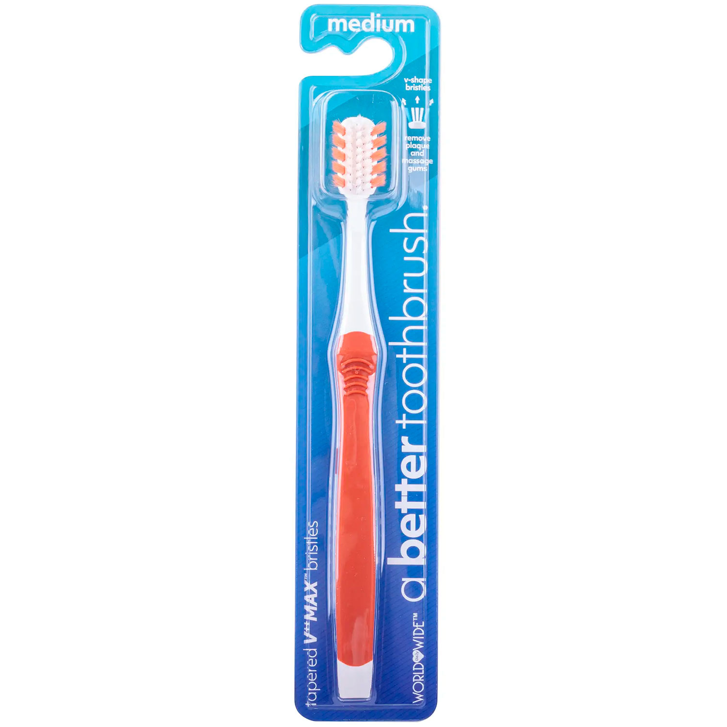 3-seitige Zahnbürste V++Max Technology Medium BRAUN