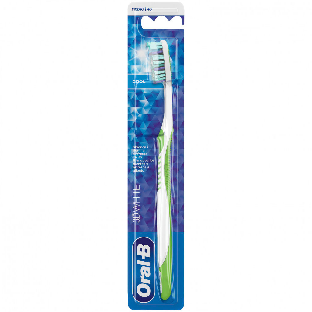 Oral-B Zahnbürste 3D White Cool Medium 40