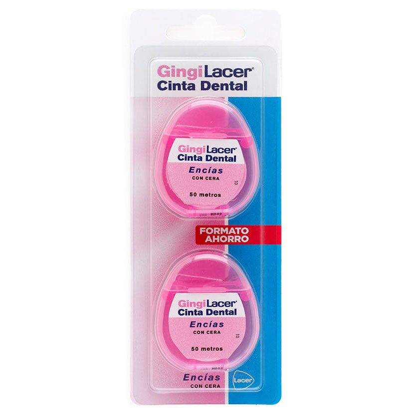 Dental Tape Zahnseide LACER GingiLacer 2 x 50 mtr.