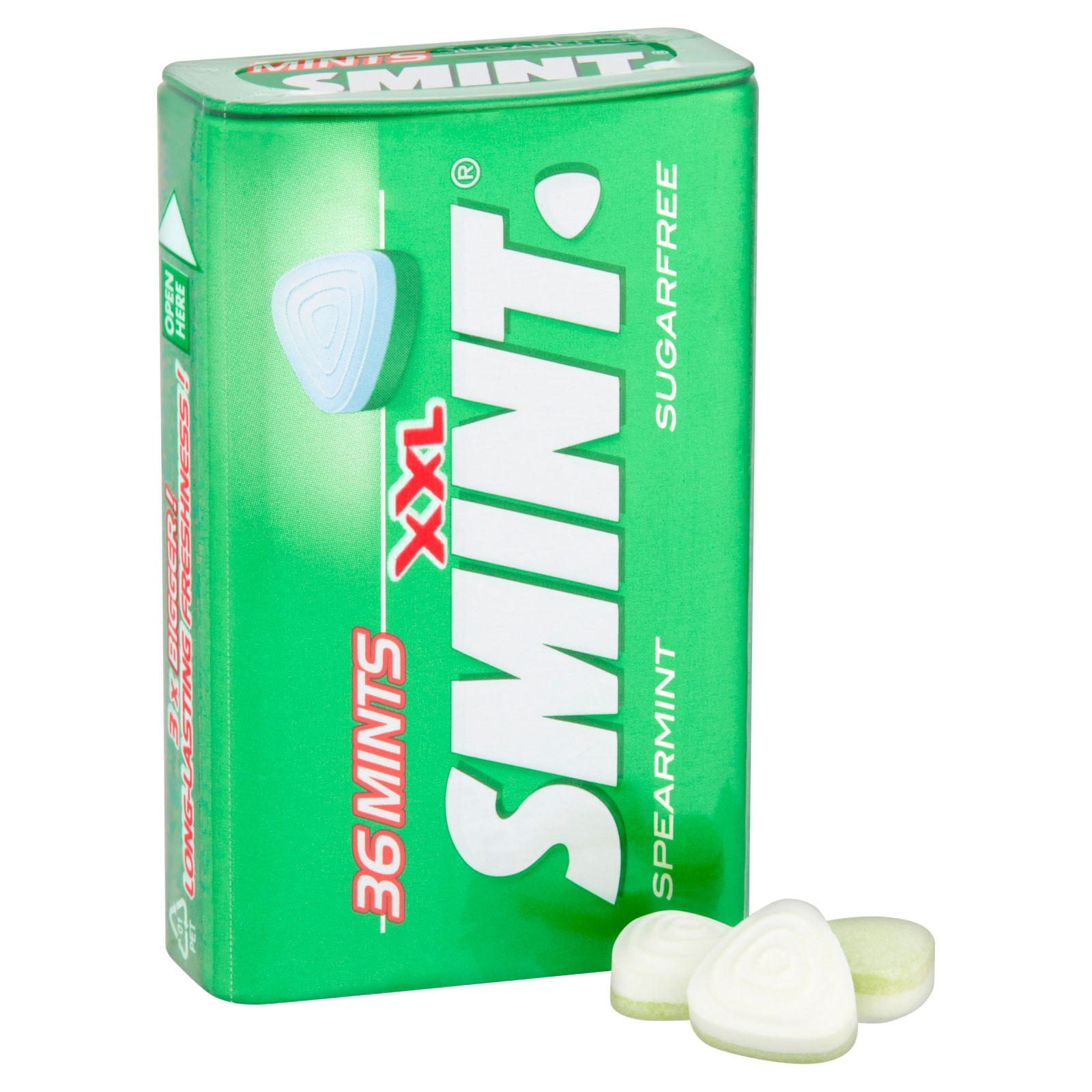 SMINT Pastiller XXL Spearmint 36 stk.