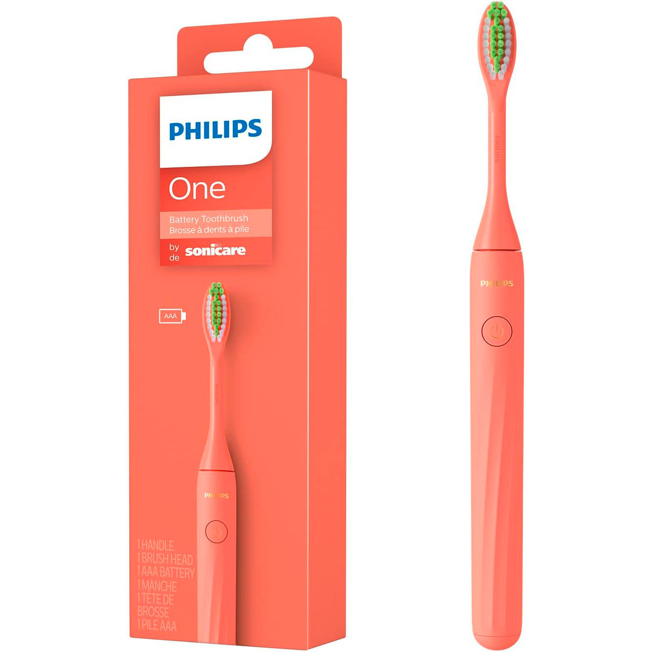 Philips Sonicare ONE Batteri Eltandbørste ORANGE