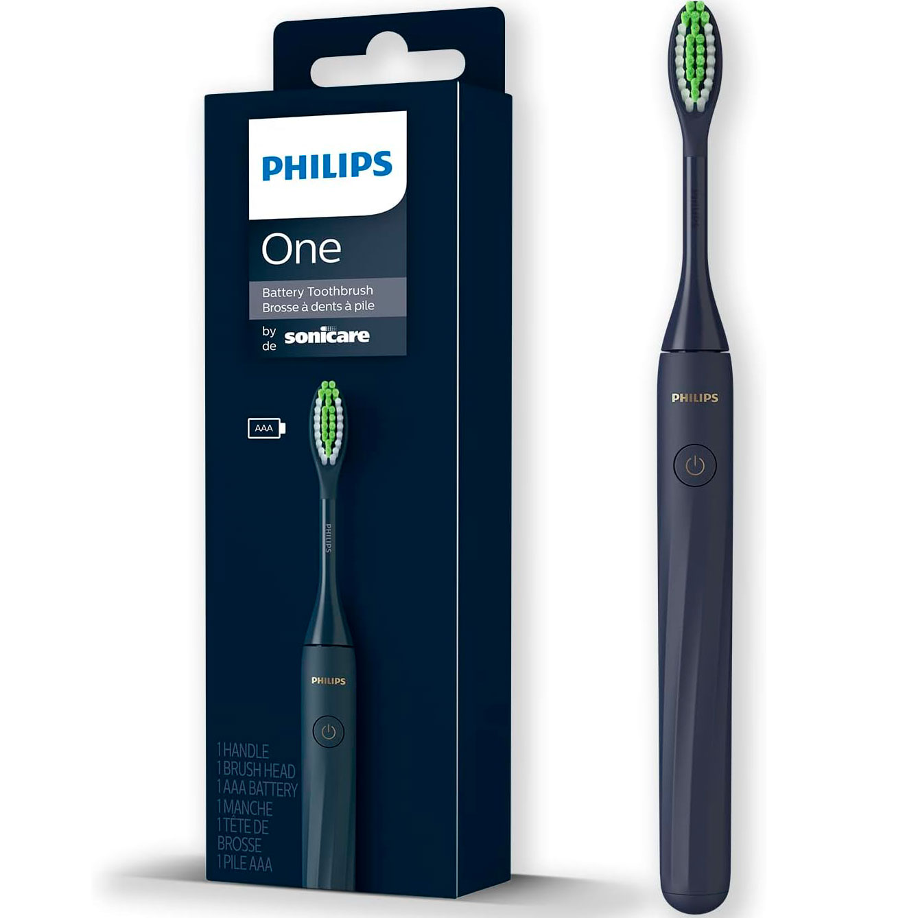 Philips Sonicare ONE Batteri Eltandbørste Black