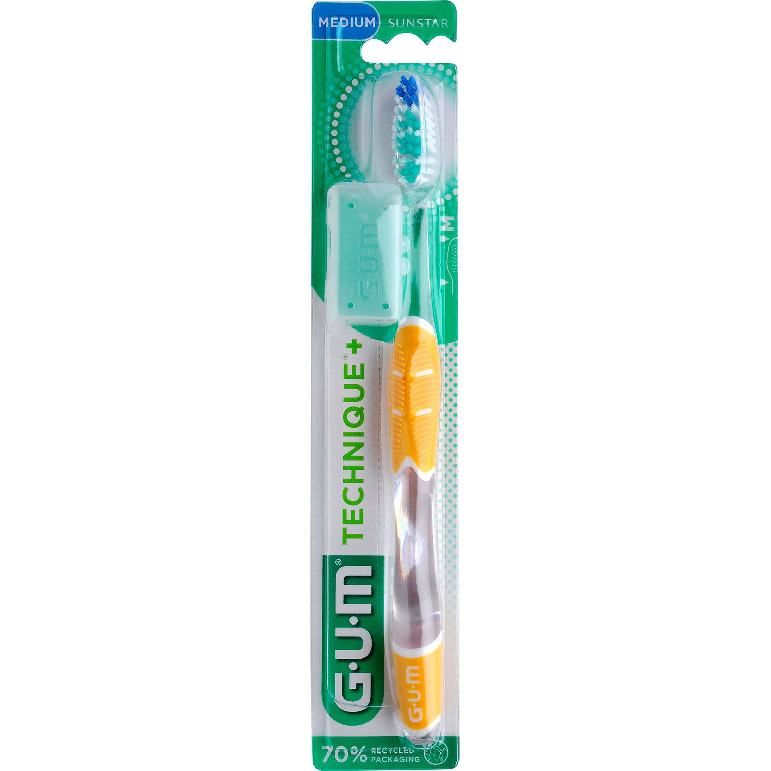 GUM Technique+ 492 Tandbørste Medium