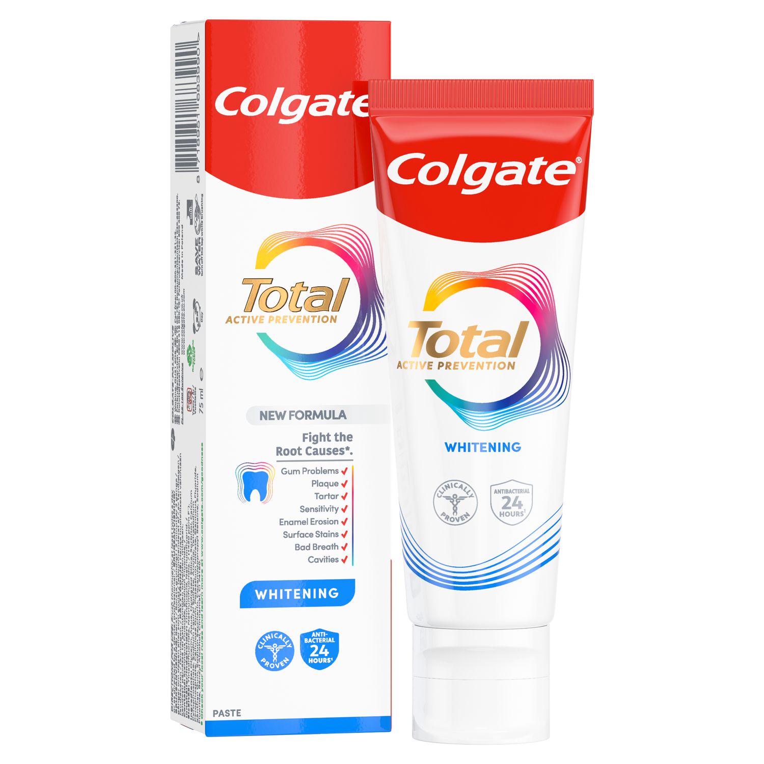 Colgate Total Whitening Zahnpasta Active Prävention 75 ml