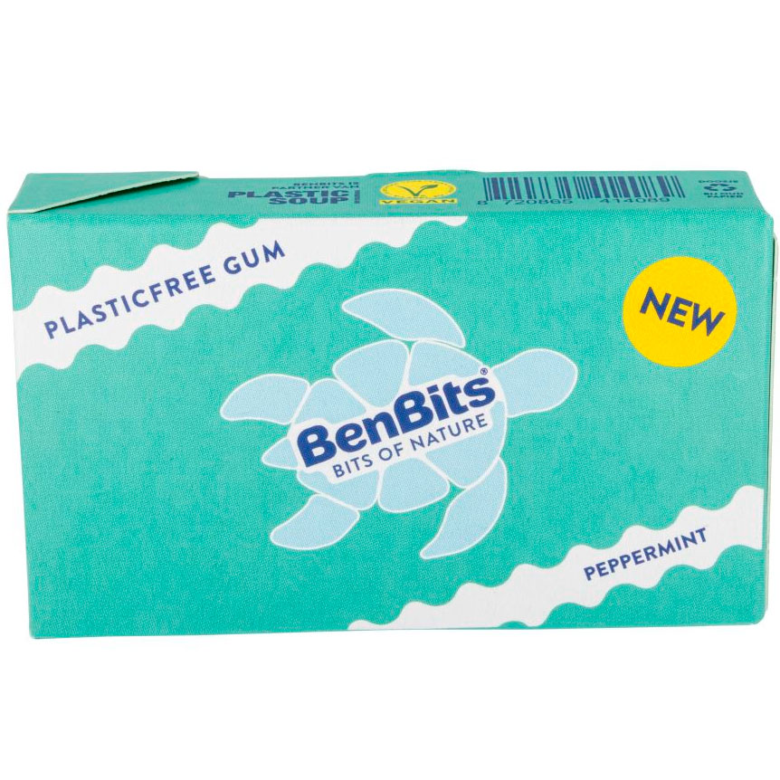 Natürlicher Xylitol-Kaugummi BENBITS Peppermint 18g