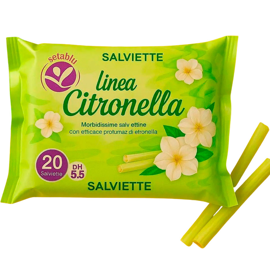 Citronella Mückenschutz-Feuchttücher SETABLU 20 Stk.