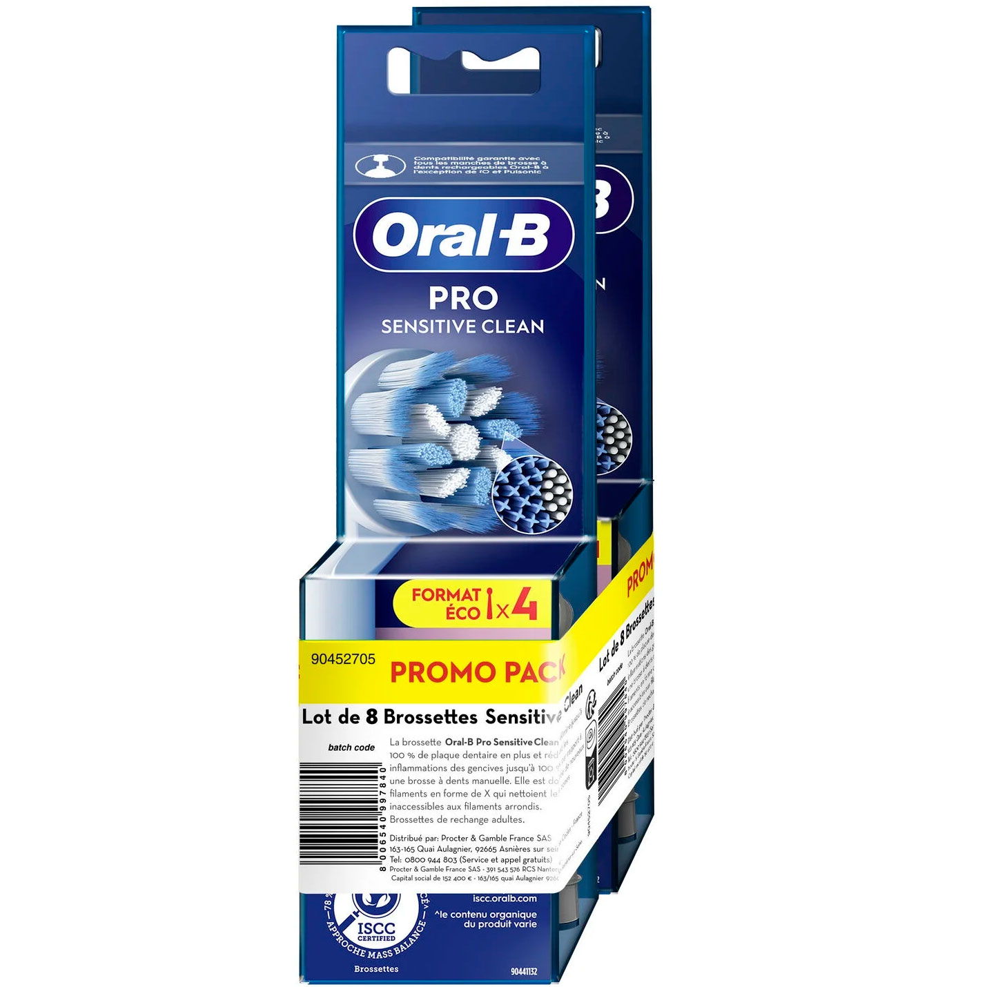 Oral-B PRO Sensitive Clean 8 Stk. Bürstenköpfe