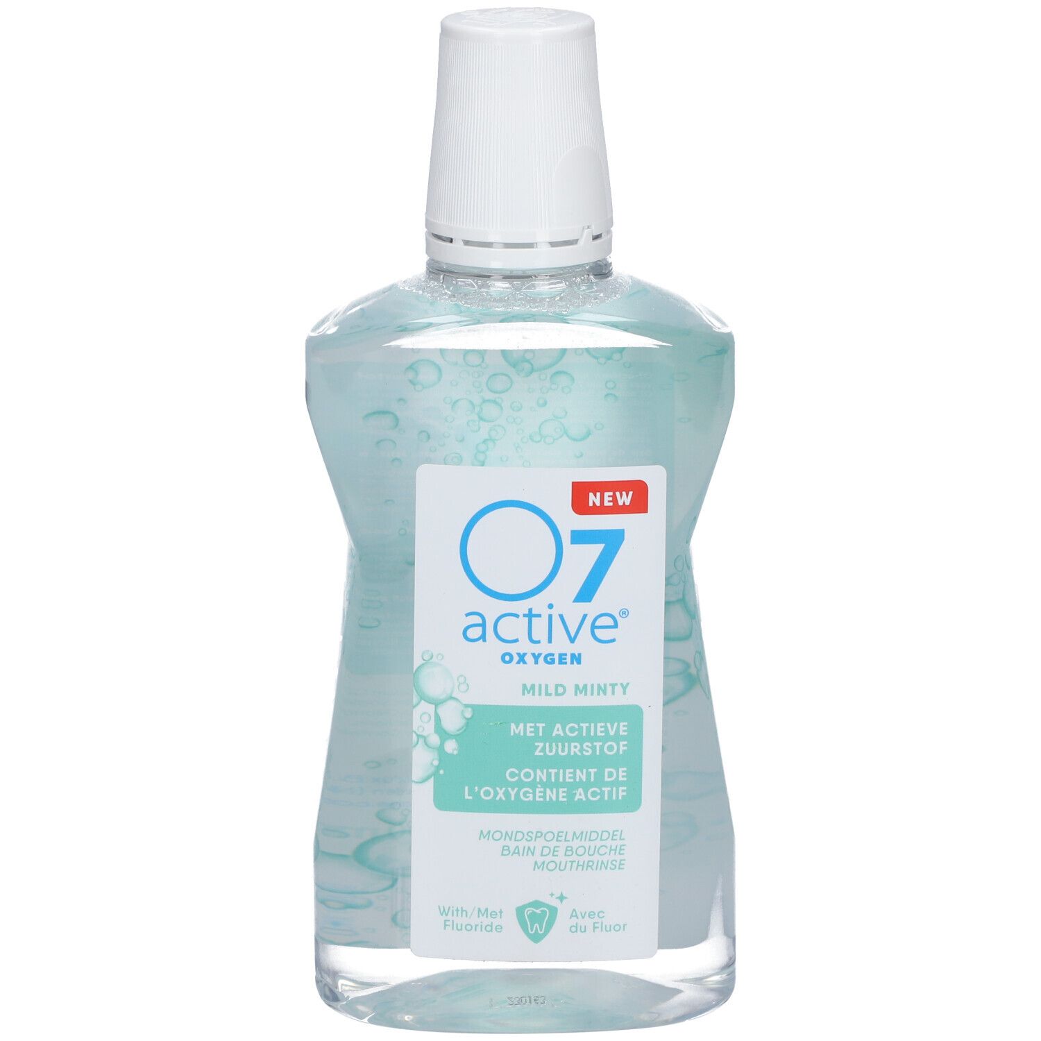 Oxygen -Mundspülung o7 ACTIVE Mild Mint Fluorid 500 ml