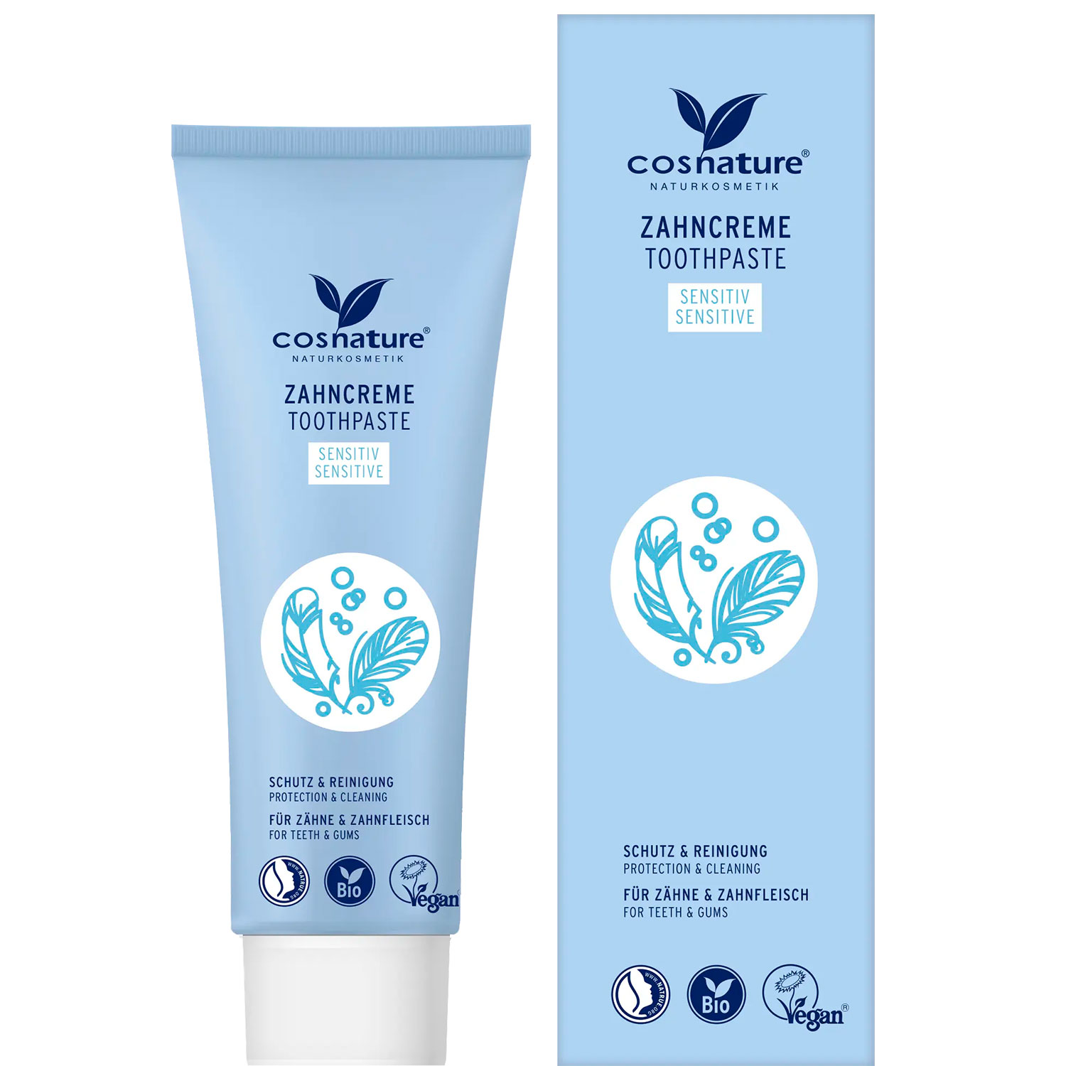 Økologisk Xylitol Tandpasta COSNATURE Sensitive 75 ml