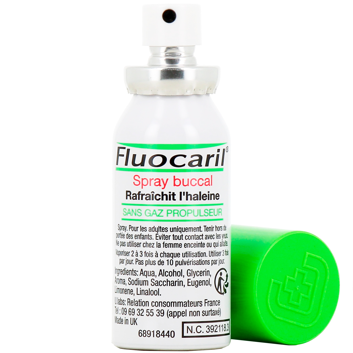 Mundspray ohne Treibgas FLUOCARIL 15 ml