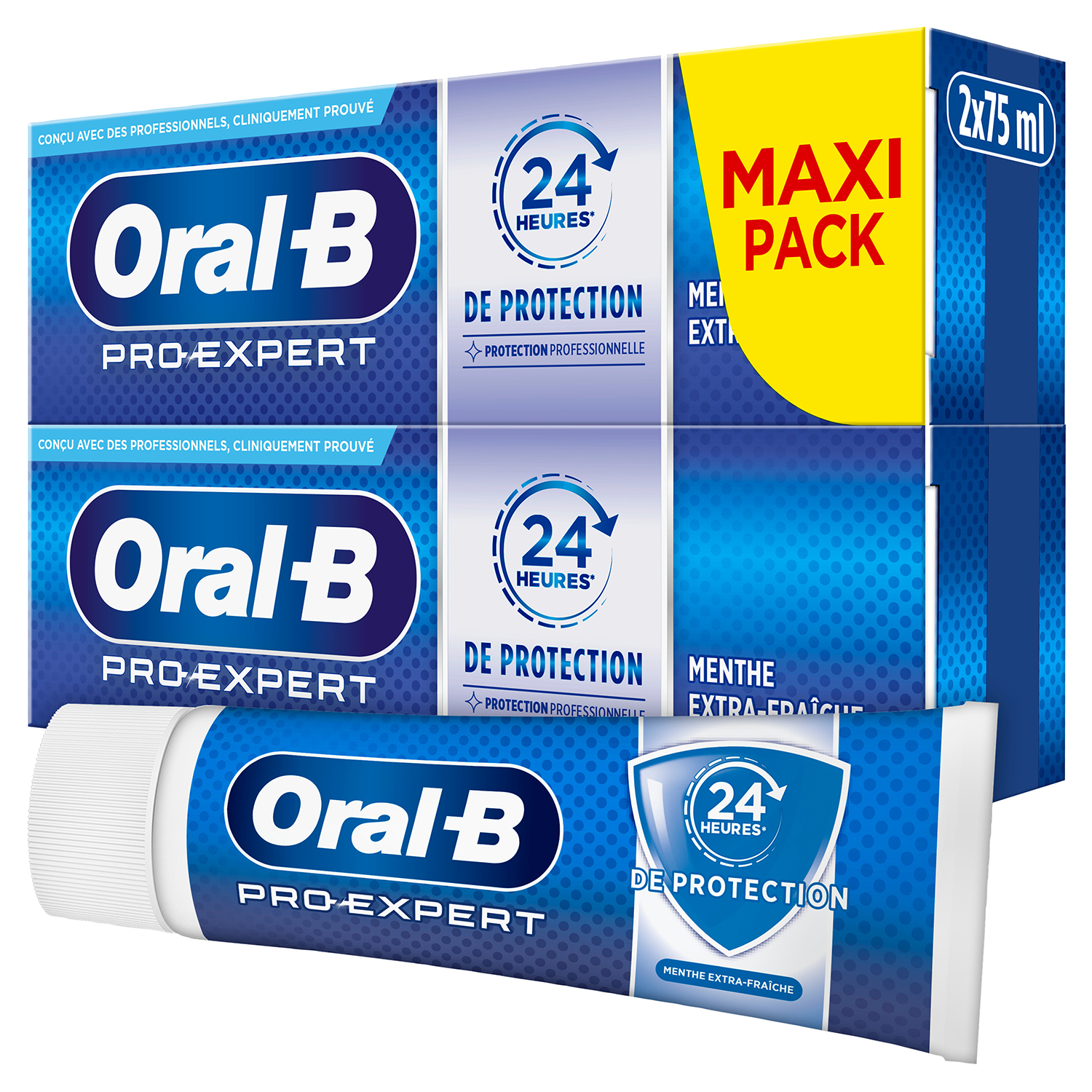 Oral-B Zahnpasta 2 x 75 ml. Pro - Expert professioneller Protection