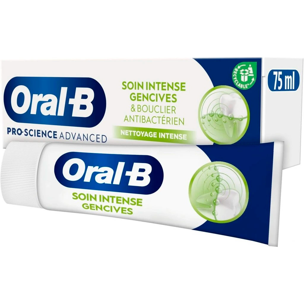 ORAL-B Pro-Science Advanced Zahnpasta Intense Gum Care & Antibacterial Shield 75 ml