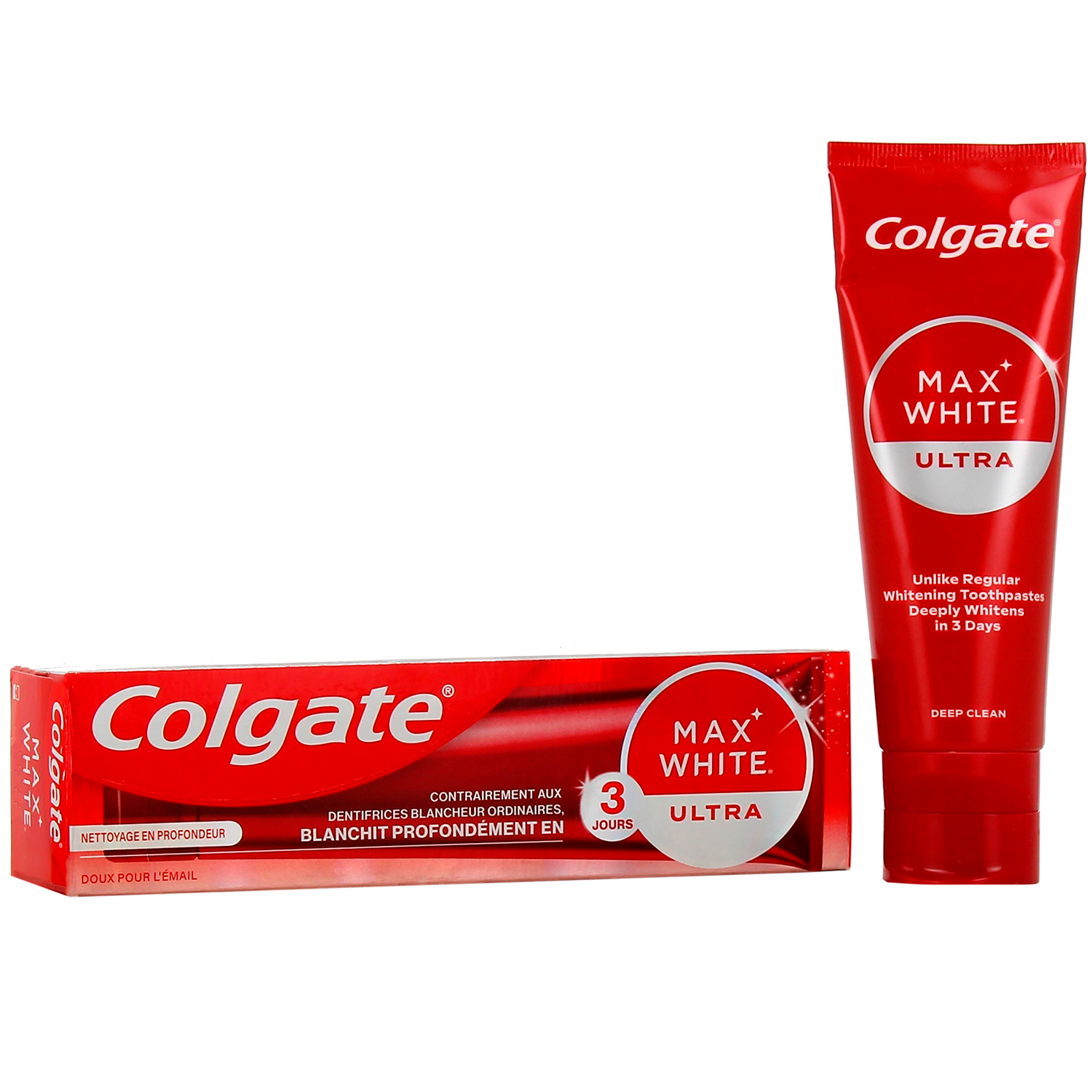 Tandblegnings Tandpasta COLGATE Max White Ultra Deep Clean 75ml