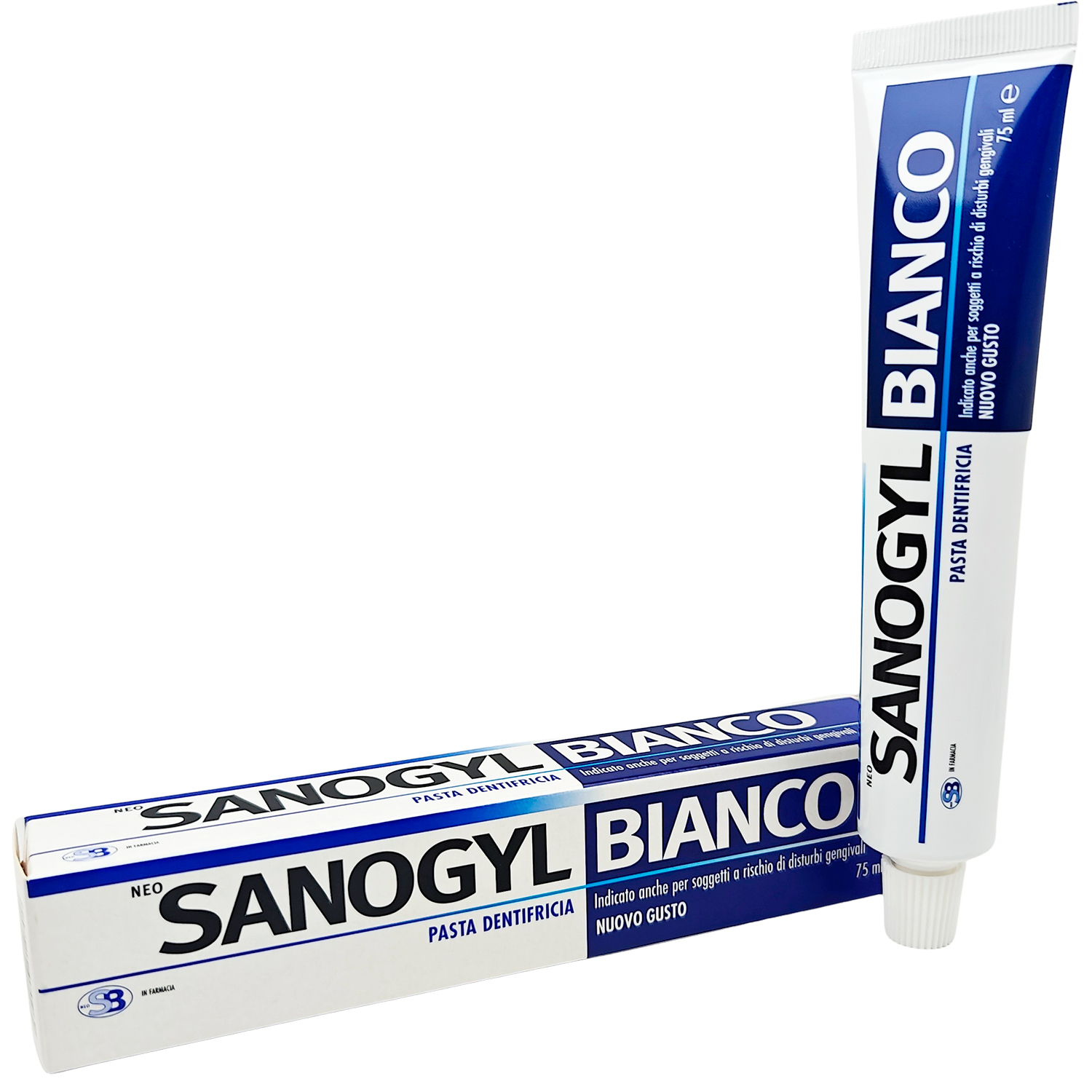 Whitening Zahnpasta SANOGYL Fluor Bianco 75ml