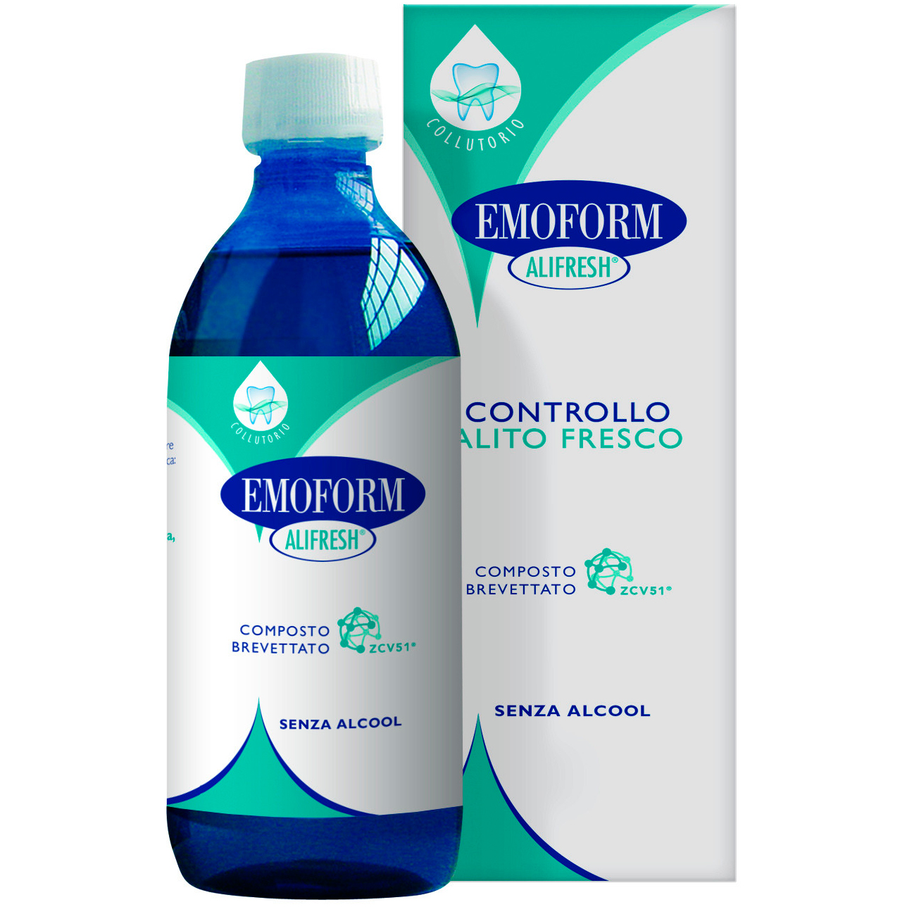 Mundskyl mod Dårlig Ånde EMOFORM Alifresh 300 ml.