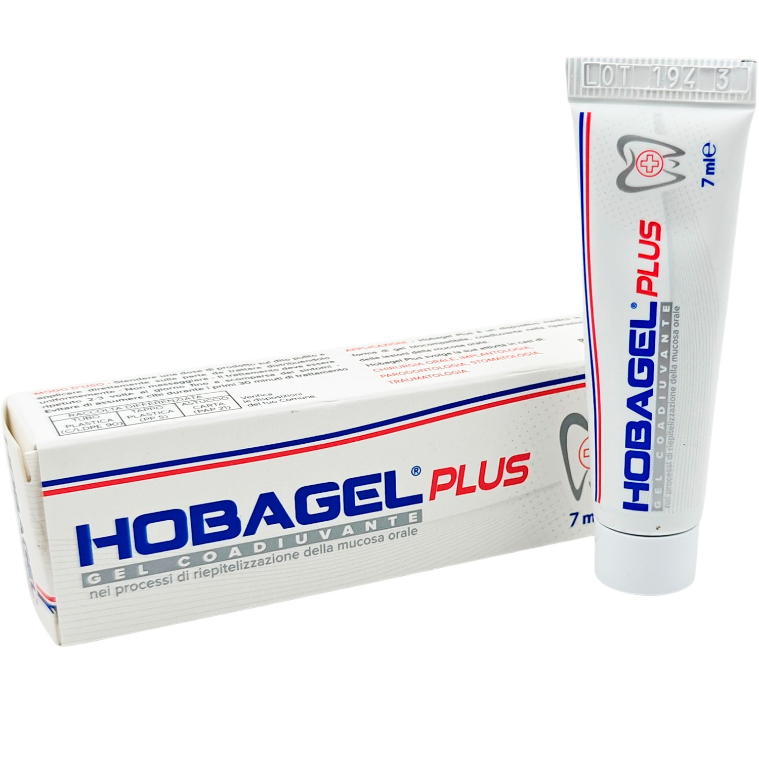 Oral Gel Heling & Beskyttelse Mundslimhinden HOBAGEL Plus 7ml