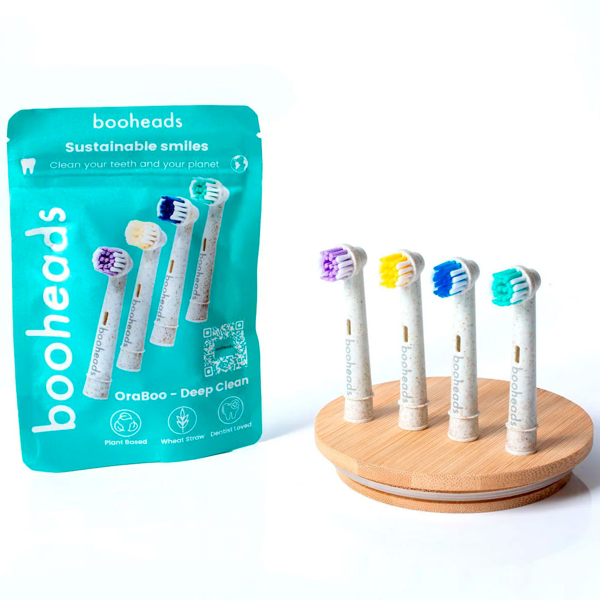 Børedygtige Børstehoveder Til Oral-B BOOHEADS OraBoo 4 stk.