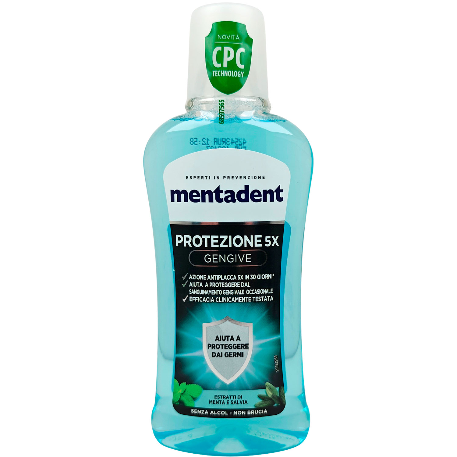 CPC Mundskyl MENTADENT 5X Gum Protection 400 ml - Mentadent Mundskyl