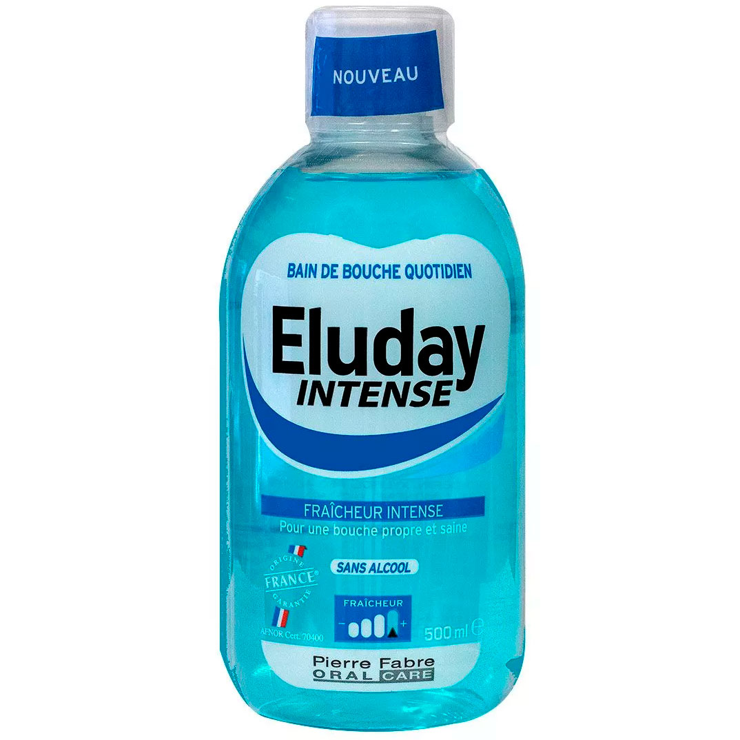 Xylitol Mundspülung ELUDAY Intense Daily 500 ml.