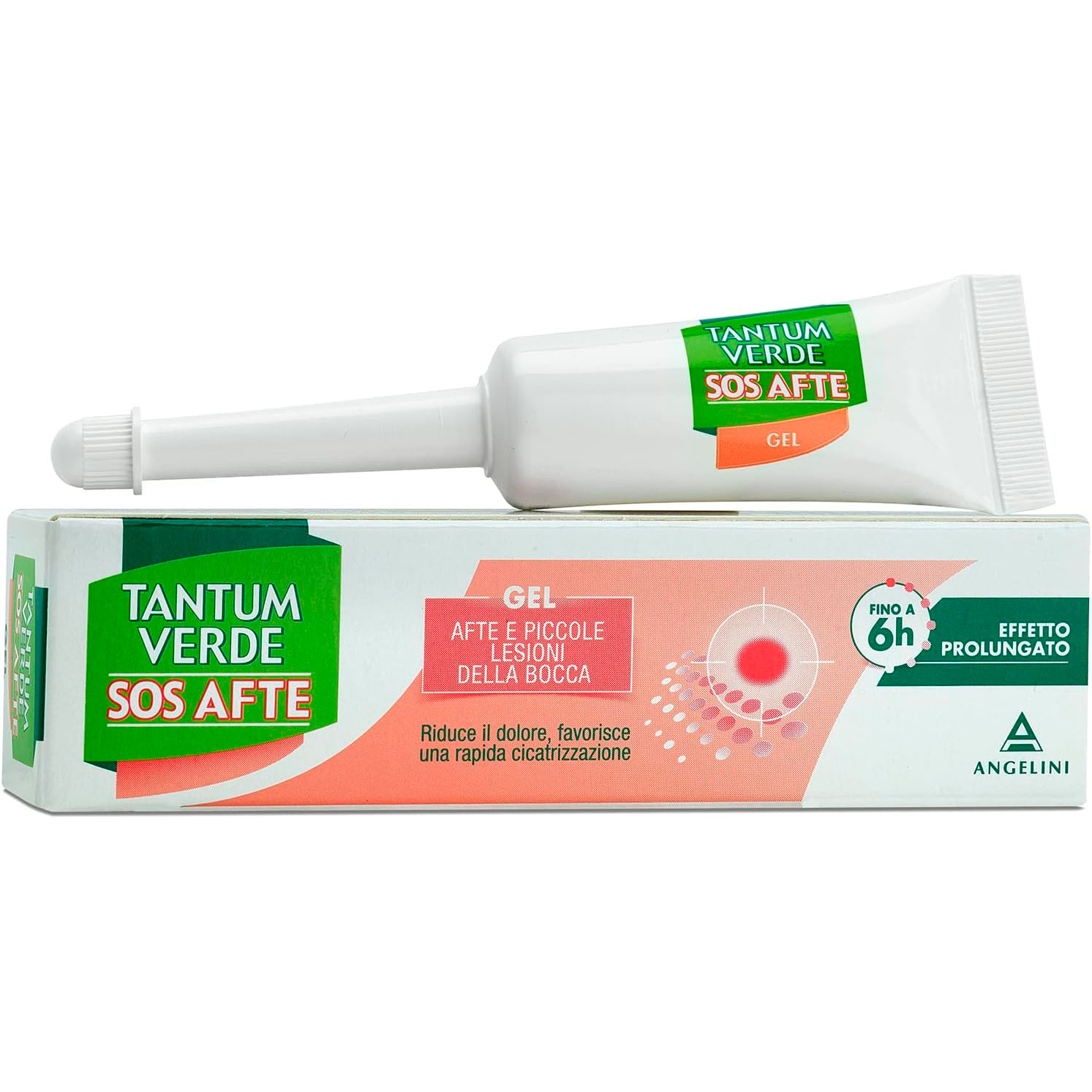 Linderung Mundgeschwüre & Blasen TANTUM VERDE SOS Afte Gel 8 ml
