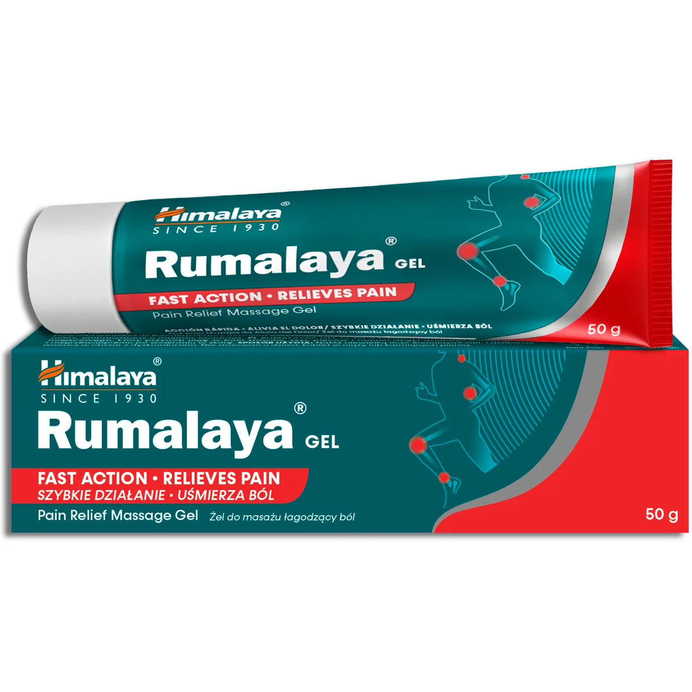 Gel Lindring af muskel- og ledsmerter HIMALAYA Rumalaya 50g