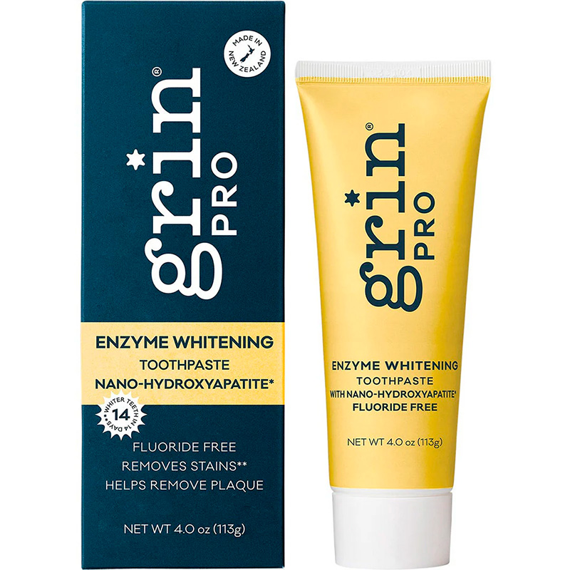 Nano-Hydroxyapatit Whitening Zahnpasta GRIN Pro Enzyme Xylitol 113g