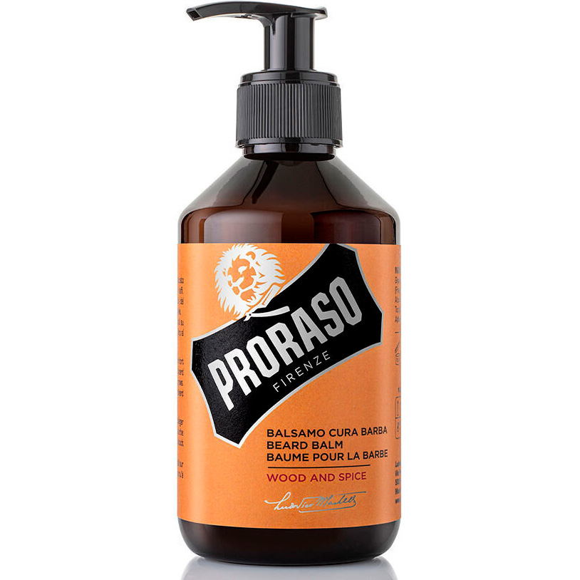 Skægbalsam PRORASO Wood & Spice 300 ml.