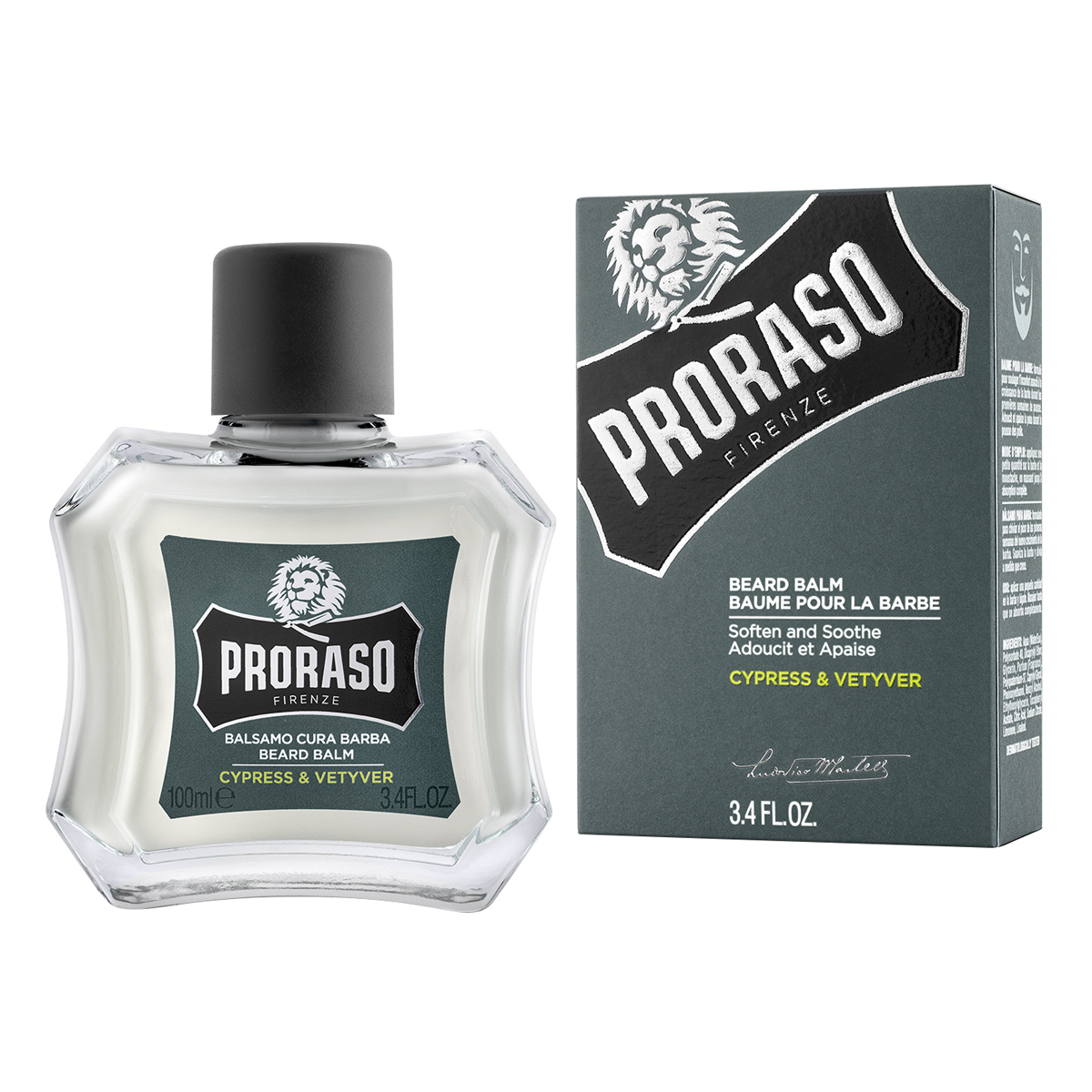 Bartbalsam PRORASO Cypress & Vetiver Beard Balm 100 ml