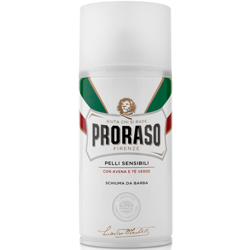 Barberskum PRORASO Sensitive Skin (Green Tea & Oatmeal) 50 ml