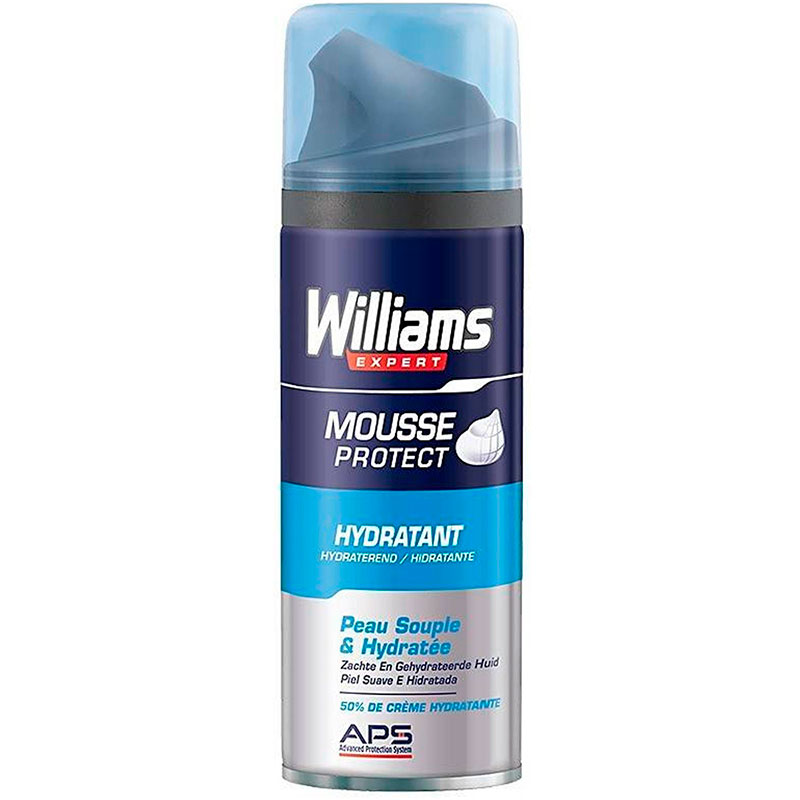 WILLIAMS EXPERT Barberskum Mousse Protect Hydratant 200 ml